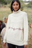 Lana Grossa PULLOVER Landlust Alpaka Merino 100 - Strikkeopskrift (SE)
