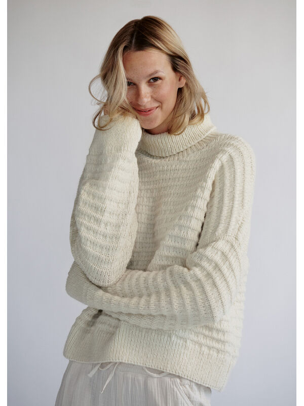 Lana Grossa PULLOVER Alta Moda Alpaca - Strikkeopskrift (SE)
