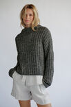 Lana Grossa PULLOVER Natural Alpaca Pelo - Strikkeopskrift (SE)