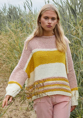 PULLOVER Lala Berlin Lovely Cotton - Strikkeopskrift (SE) fra Lana Grossa
