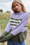 Lana Grossa PULLOVER Lala Berlin Lovely Cotton - Strikkeopskrift (SE)