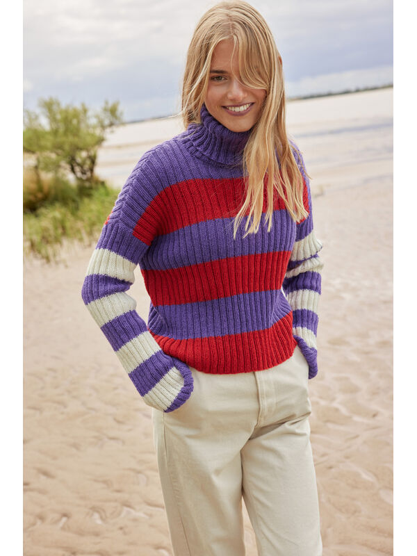 Lana Grossa PULLOVER Landlust Alpaka Merino 160 - Strikkeopskrift (SE)