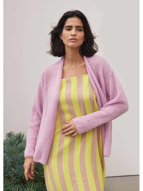 Lana Grossa CARDIGAN Setasuri - Strikkeopskrift (SE)