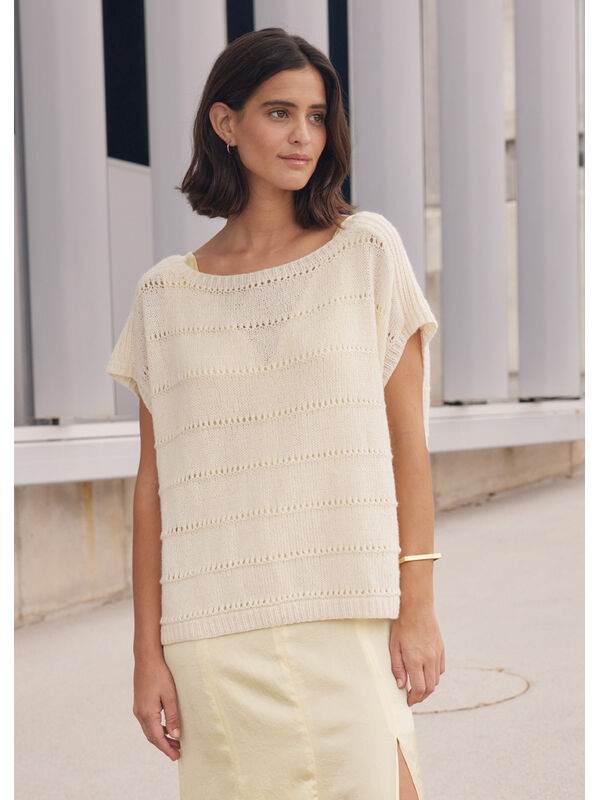 Lana Grossa T-SHIRT Puno Luce - Strikkeopskrift (SE)