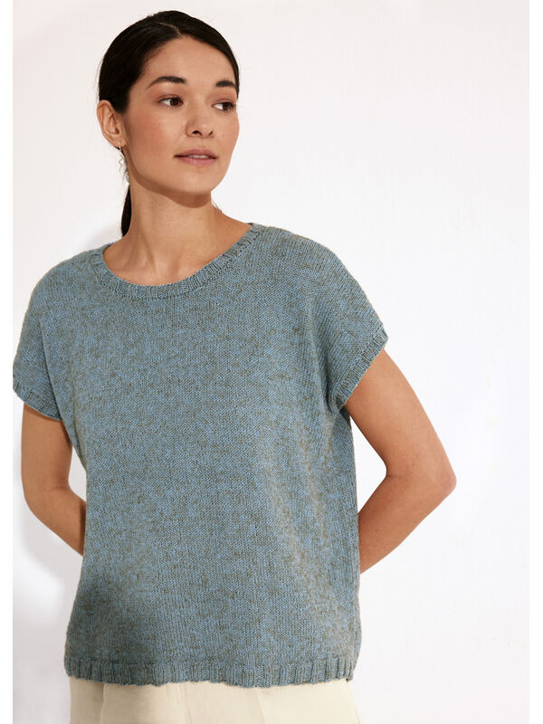 Lana Grossa T-SHIRT Diversa - Strikkeopskrift (SE)