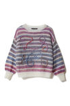 Lana Grossa PULLOVER Silkhair & Silkhair Print - Strikkeopskrift (SE)