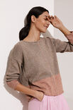 Lana Grossa PULLOVER Diversa - Strikkeopskrift (SE)