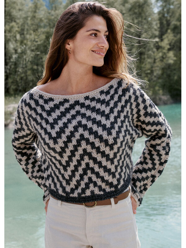 Lana Grossa PULLOVER Lala Berlin Lovely Cotton