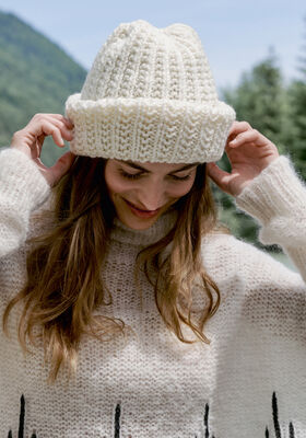 HUE Cool Merino Big - Strikkeopskrift (SE) fra Lana Grossa