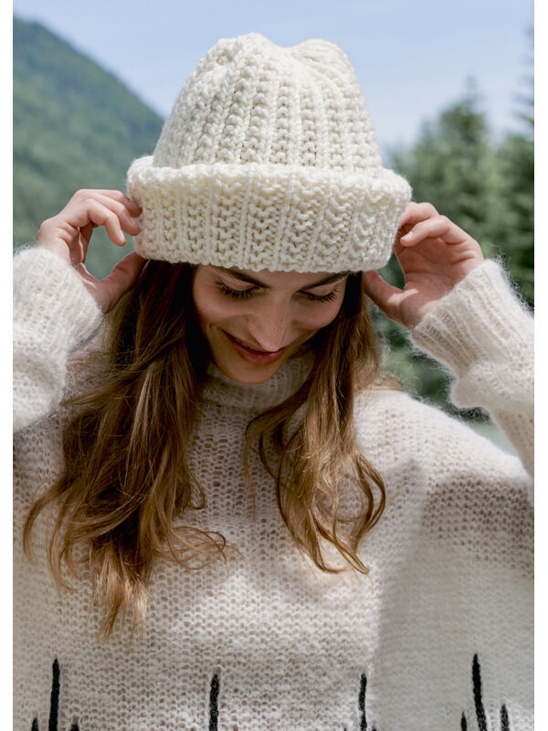 Lana Grossa HUE Cool Merino Big - Strikkeopskrift (SE)
