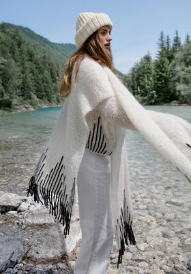 CAPE Mohair Moda & Cool Merino fra Lana Grossa