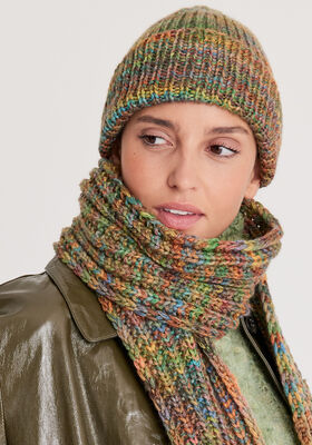HUE Cool Merino Big Color - Strikkeopskrift (SE) fra Lana Grossa