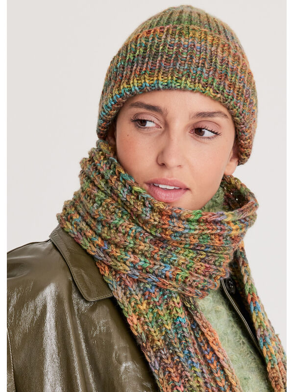 Lana Grossa HUE Cool Merino Big Color - Strikkeopskrift (SE)