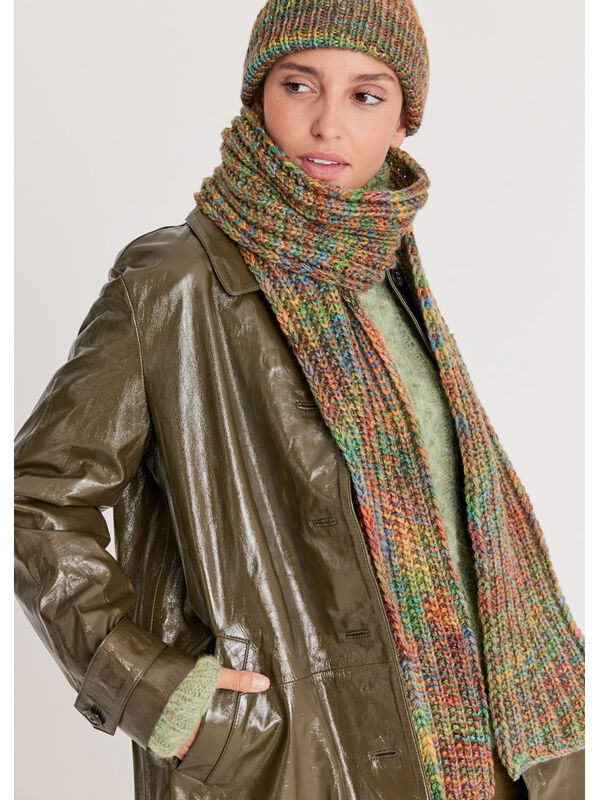 Lana Grossa SJAL Cool Merino Big Color - Strikkeopskrift (SE)