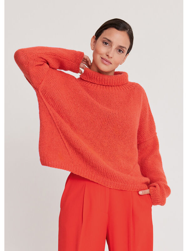 Lana Grossa PULLOVER Brigitte No. 2 - Strikkeopskrift (SE)