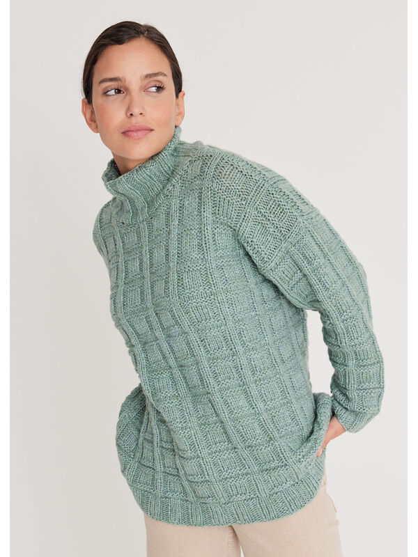 Lana Grossa PULLOVER Alta Moda Cashmere 16 - Strikkeopskrift (SE)