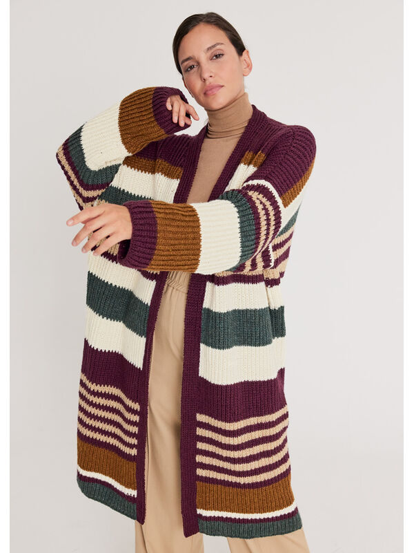 Lana Grossa LANG JAKKE Cool Merino - Strikkeopskrift (SE)