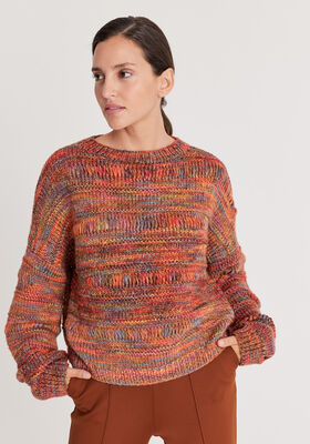 PULLOVER Cool Merino Big Color - Strikkeopskrift (SE) fra Lana Grossa