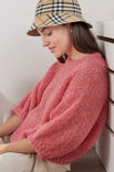Lana Grossa PULLOVER Natural Alpaca Lungo - Strikkeopskrift (SE)