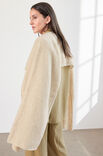 Lana Grossa CAPE Natural Alpaca Pelo - Strikkeopskrift (SE)
