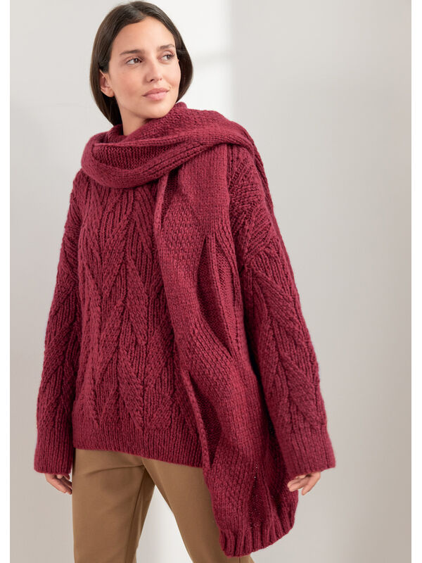 Lana Grossa PULLOVER Spuma - Strikkeopskrift (SE)