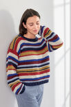 Lana Grossa PULLOVER Brigitte No. 2 - Strikkeopskrift (SE)