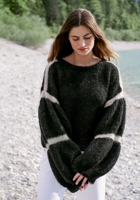 PULLOVER Mohair Moda fra Lana Grossa