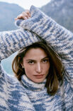Lana Grossa PULLOVER Natural Alpaca Pelo - Strikkeopskrift (SE)