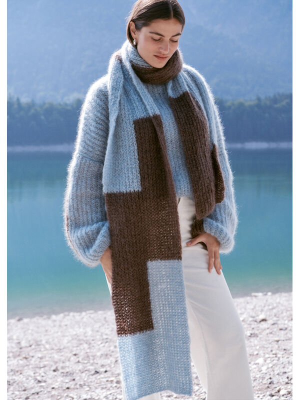 Lana Grossa TØRKLÆDE Mohair Moda