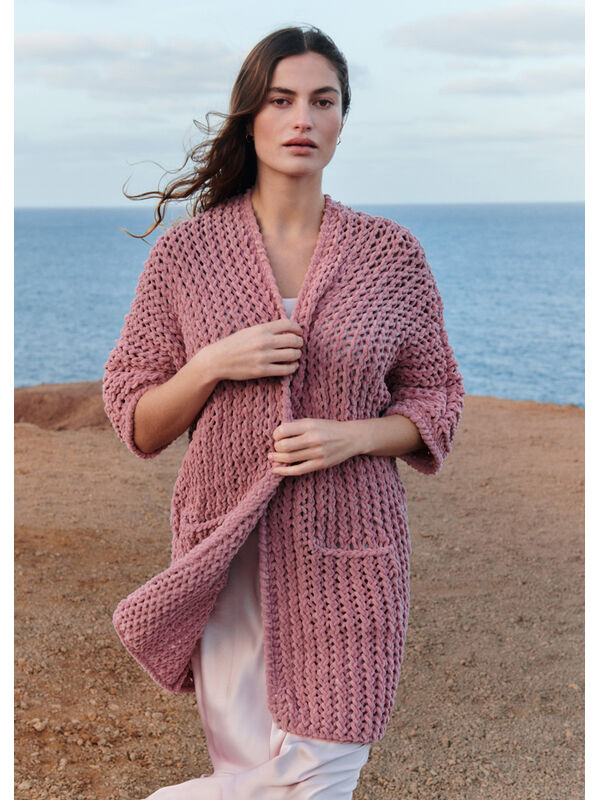 Lana Grossa CARDIGAN The Look - Strikkeopskrift (SE)