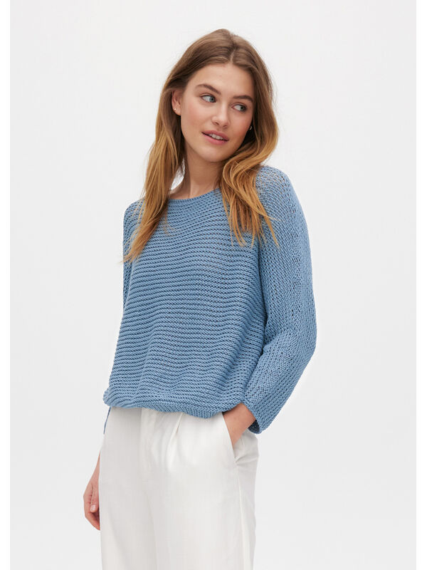 Lana Grossa PULLOVER Promessa - Strikkeopskrift (SE)