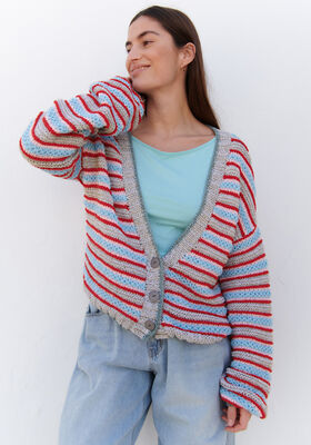CARDIGAN Diversa, Riccio, Sottile & Promessa fra Lana Grossa
