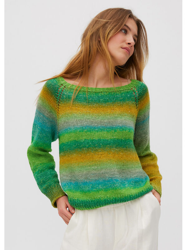 Lana Grossa PULLOVER Cotonella - Strikkeopskrift (SE)