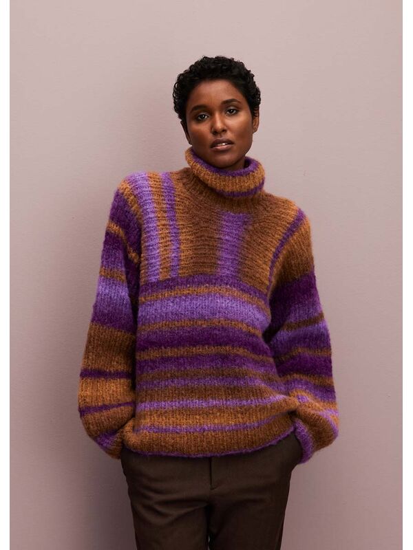 Lana Grossa PULLOVER Gigante - Strikkeopskrift (NO)