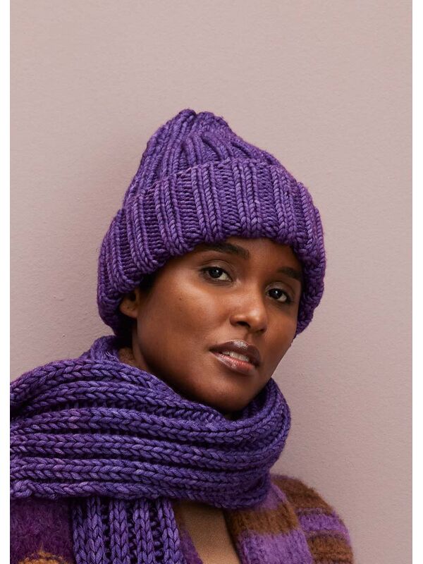 Lana Grossa HUE Vintage Superchunky  - Strikkeopskrift (SE)