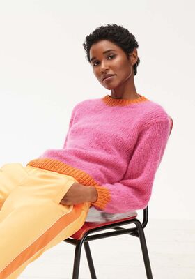PULLOVER Cool Merino & Mohair Moda - Strikkeopskrift (SE) fra Lana Grossa