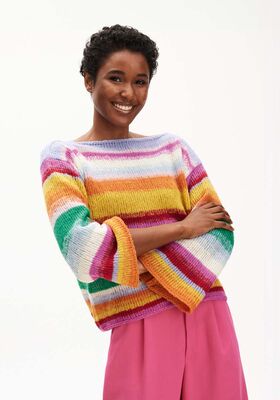 PULLOVER Soffio - Strikkeopskrift (SE) fra Lana Grossa
