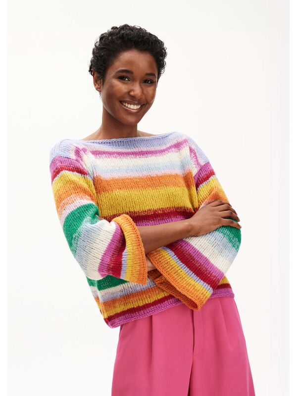 Lana Grossa PULLOVER Soffio - Strikkeopskrift (SE)