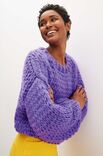 Lana Grossa PULLOVER Confetti - Strikkeopskrift (SE)