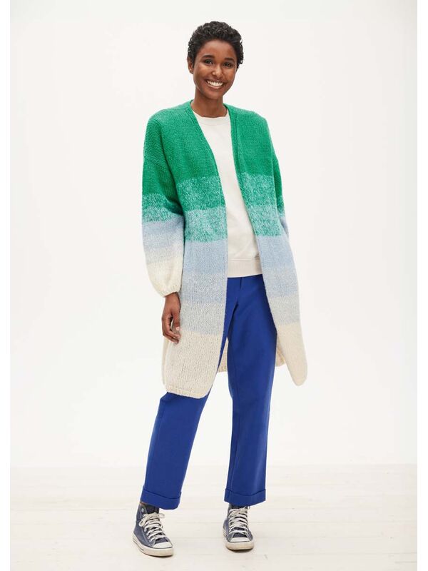 Lana Grossa CARDIGAN Soffio - Strikkeopskrift (SE)