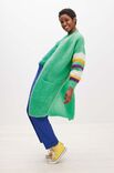 Lana Grossa CARDIGAN Mohair Moda - Strikkeopskrift (SE)