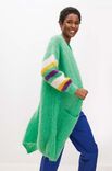 Lana Grossa CARDIGAN Mohair Moda - Strikkeopskrift (SE)