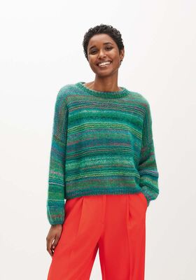 PULLOVER Colorissimo & Silkhair - Strikkeopskrift (SE) fra Lana Grossa