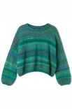 Lana Grossa PULLOVER Colorissimo & Silkhair - Strikkeopskrift (SE)