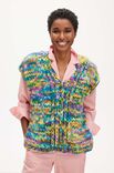 Lana Grossa SLIPOVER Confetti Print - Strikkeopskrift (SE)