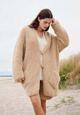 JAKKE Royal Alpaca - Strikkeopskrift (SE) fra Lana Grossa