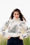Lana Grossa PULLOVER Ecopuno Chunky & Cool Merino Big - Strikkeopskrift (SE)