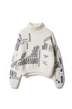 Lana Grossa PULLOVER Ecopuno Chunky & Cool Merino Big - Strikkeopskrift (SE)