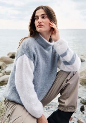PULLOVER Superkid Seta - Strikkeopskrift (SE) fra Lana Grossa