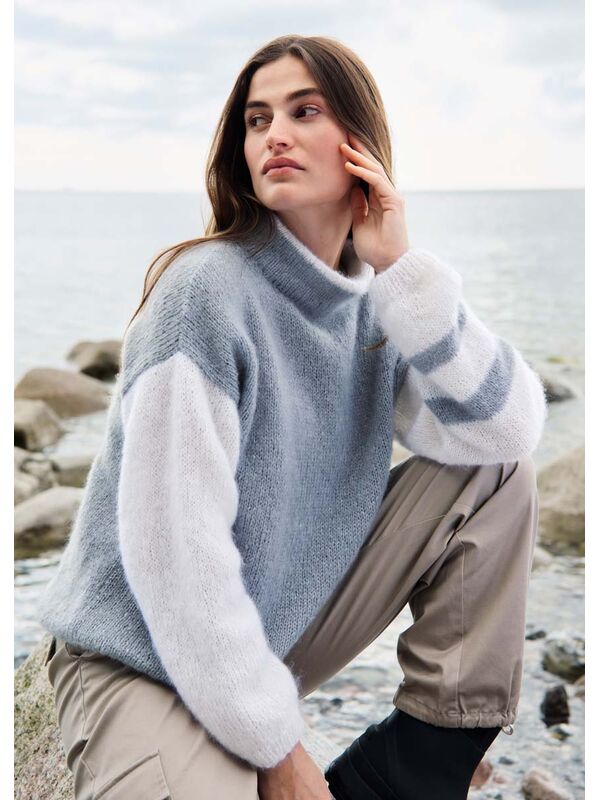 Lana Grossa PULLOVER Superkid Seta - Strikkeopskrift (SE)